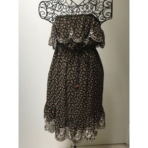 Boho long, almost maxi dress